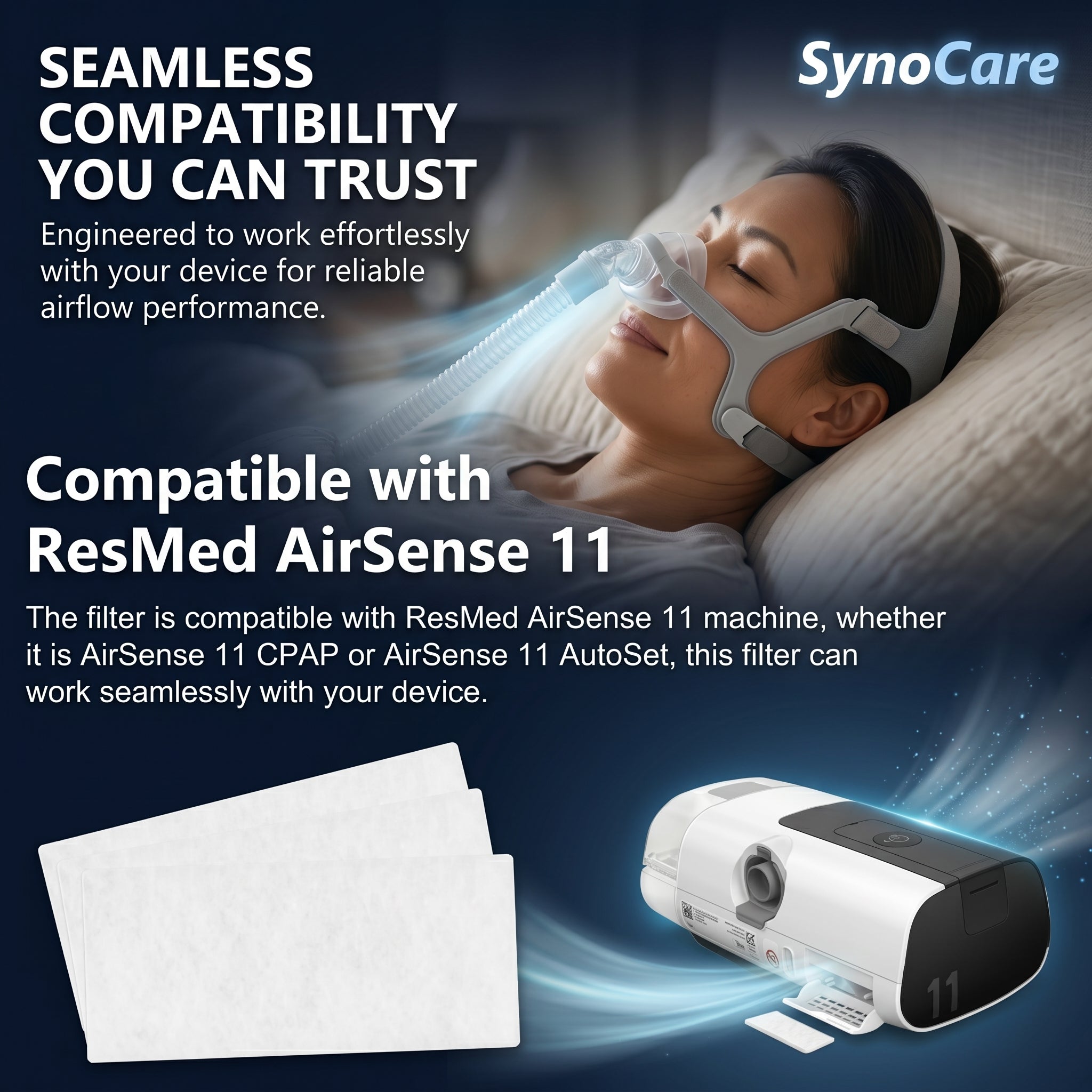 SynoCare Compatible for S11 (Pack 20 Filters)