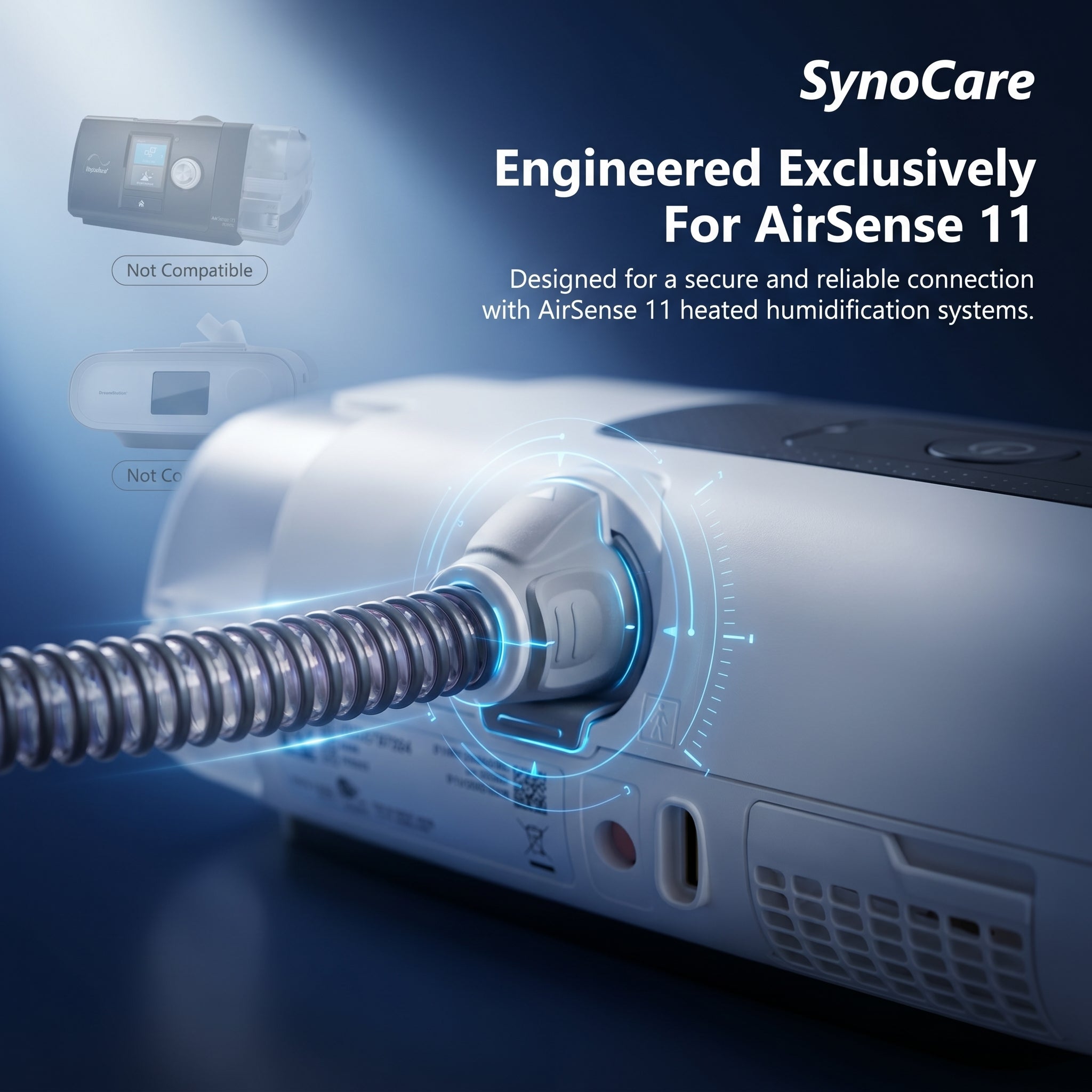 SynoCare heated tubing for S11