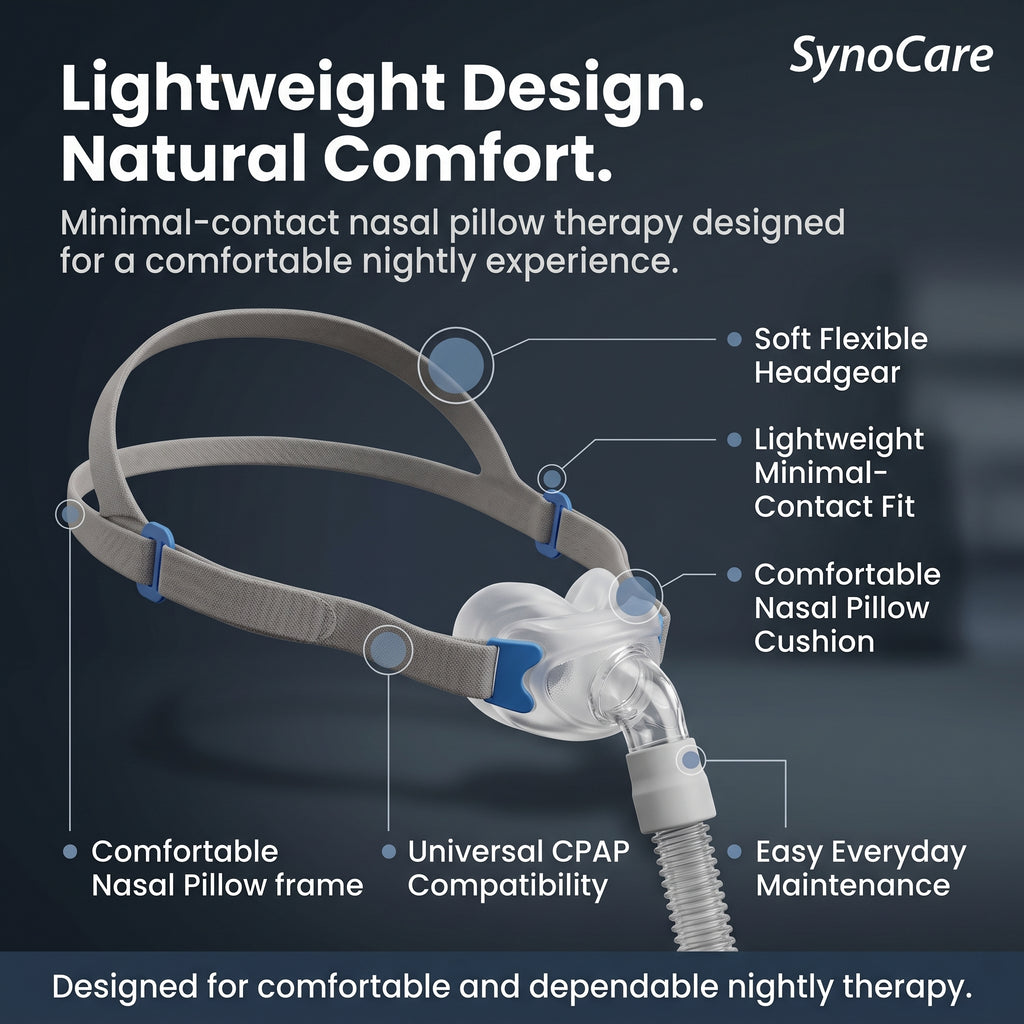 SynoCare Nasal Pillow CPAP Mask