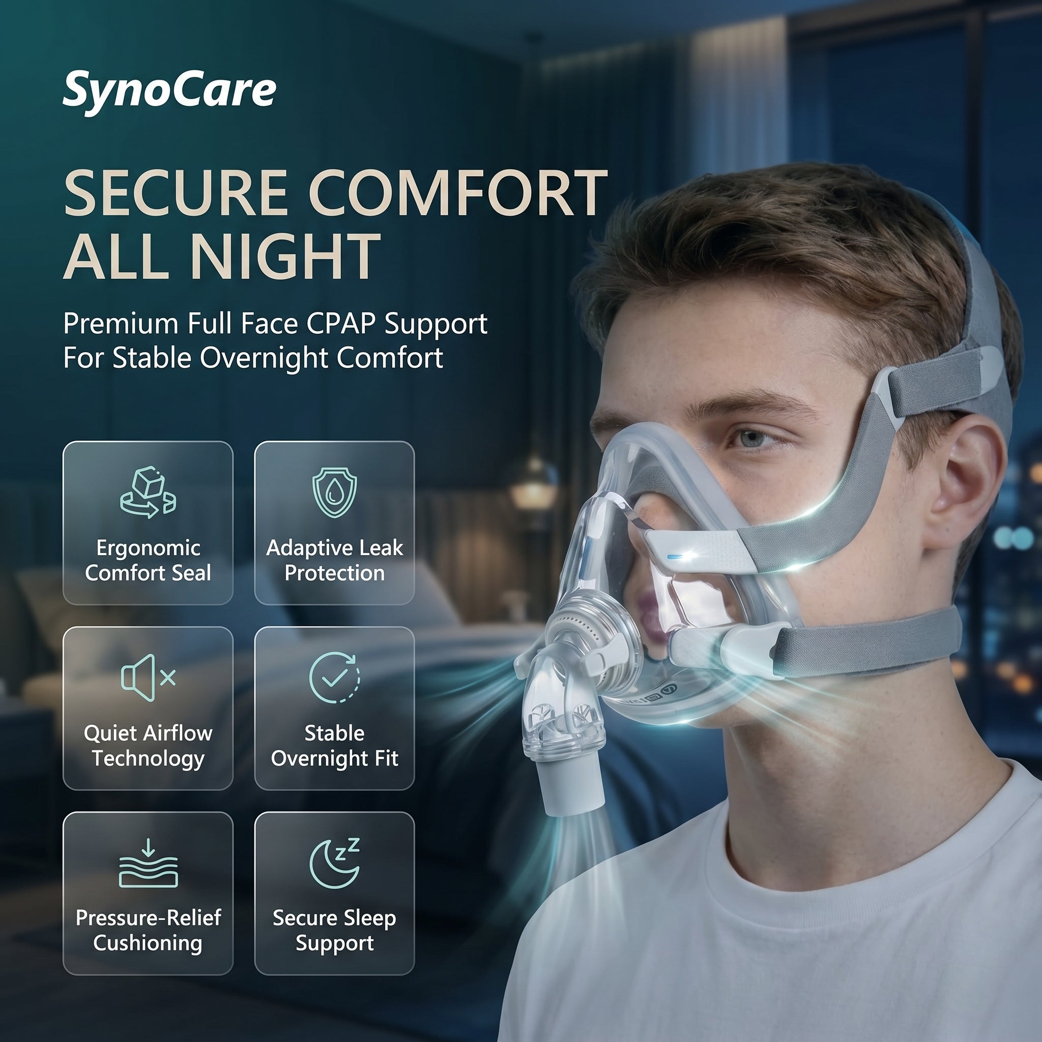 Resmed Memory Foam Cushion for AirTouch and AirFit F20 CPAP Masks