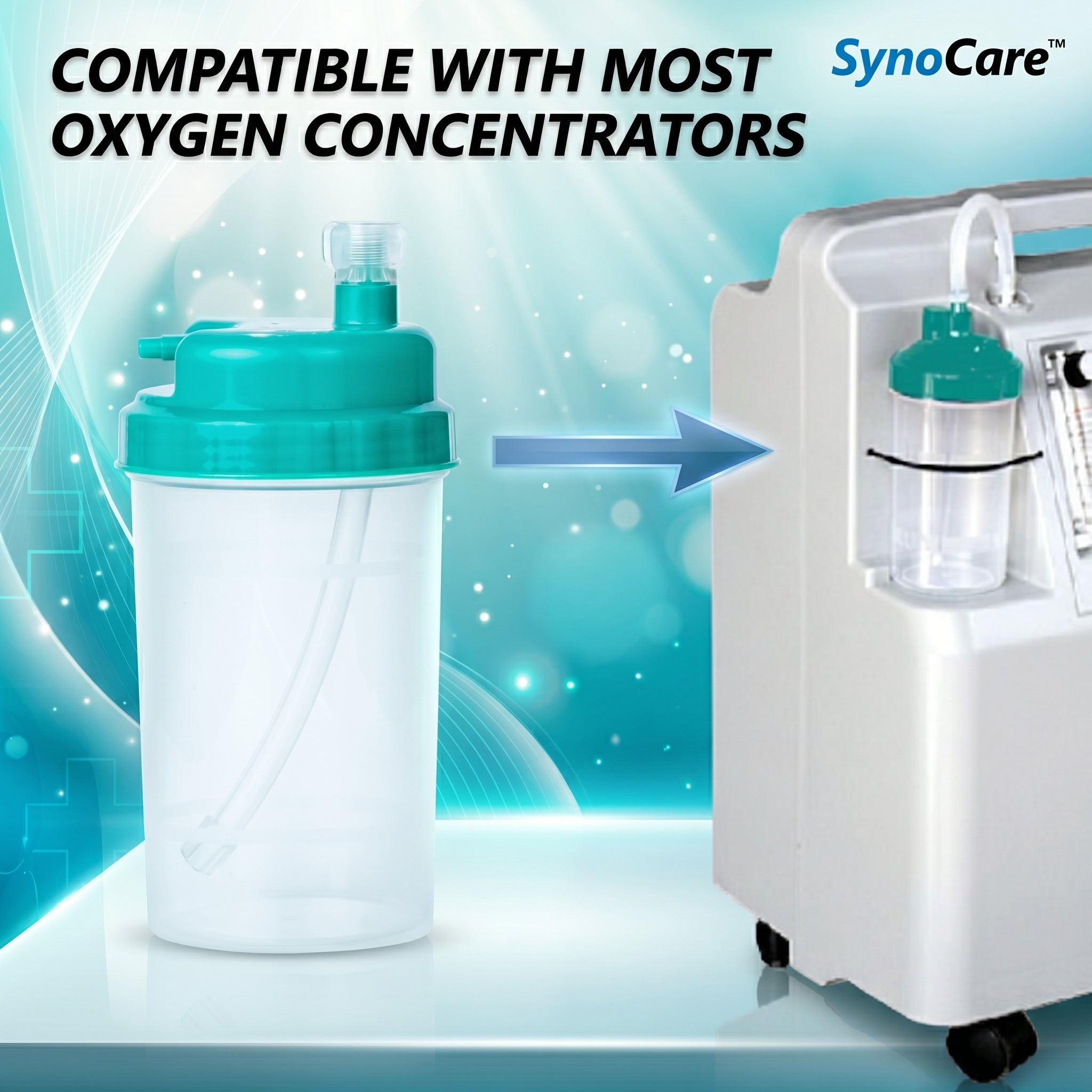 SynoCare Oxygen Concentrator Humidifier Bottle
