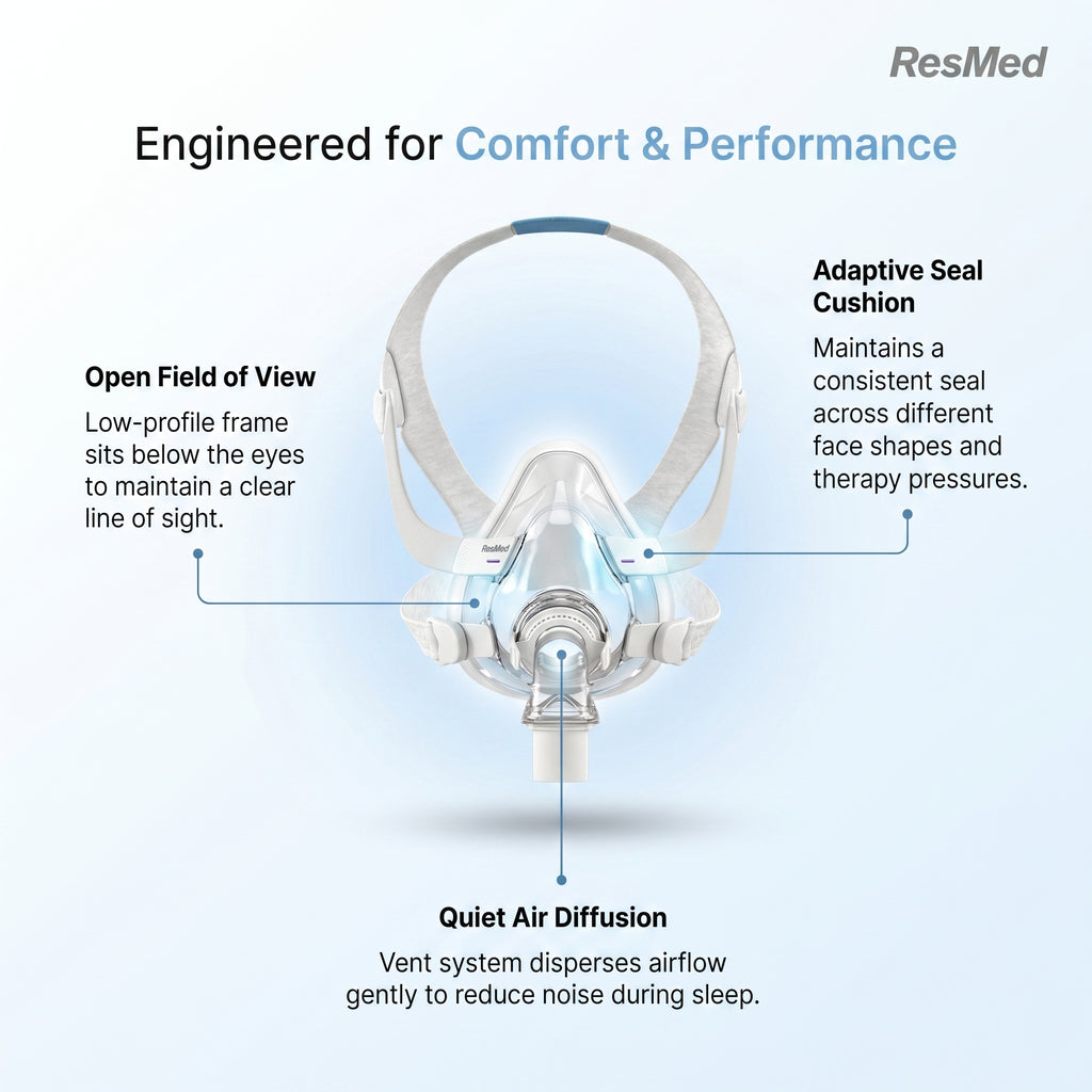 ResMed AirFit F20 Full Face Mask with Headgear