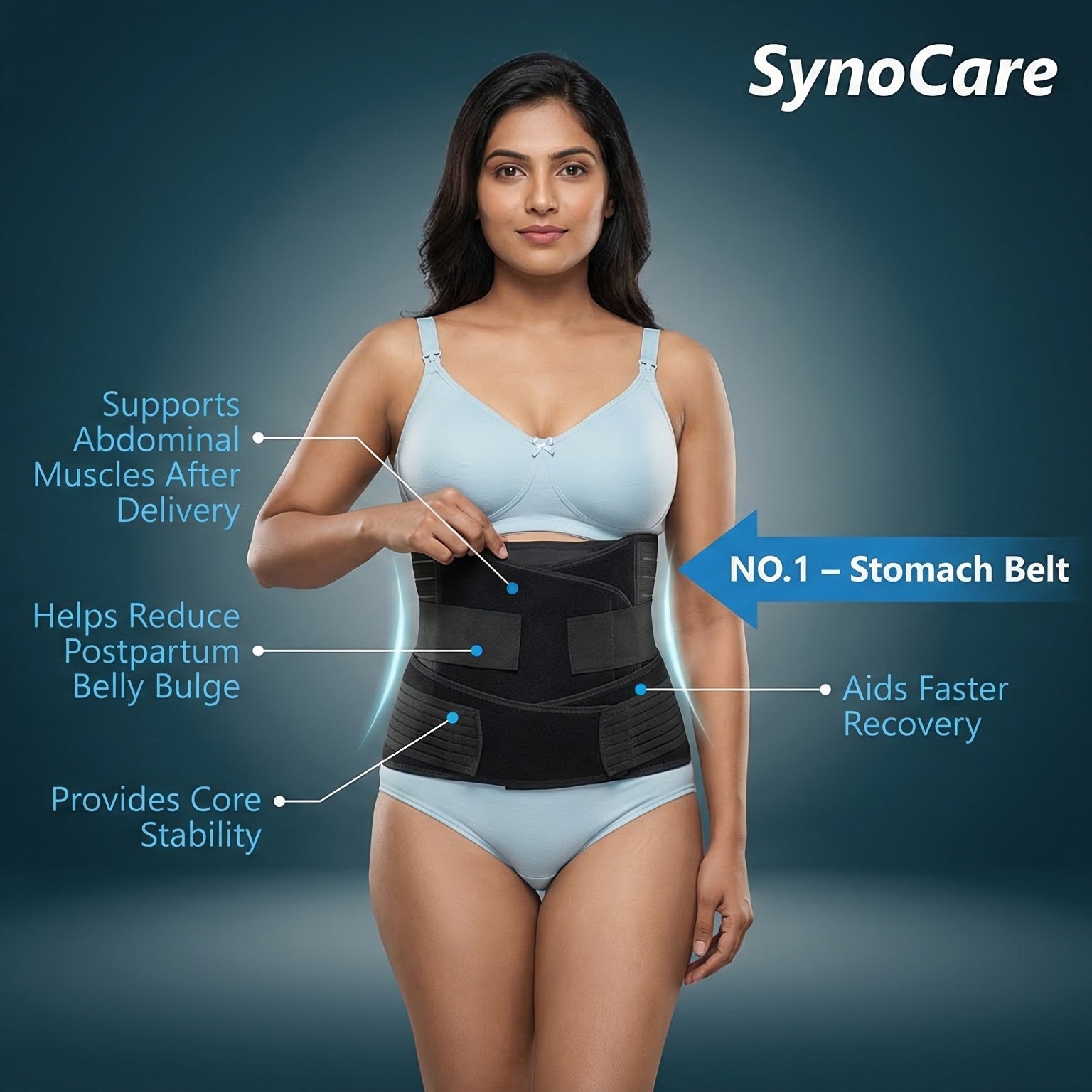 SynoCare Postpartum Recovery Support Belt