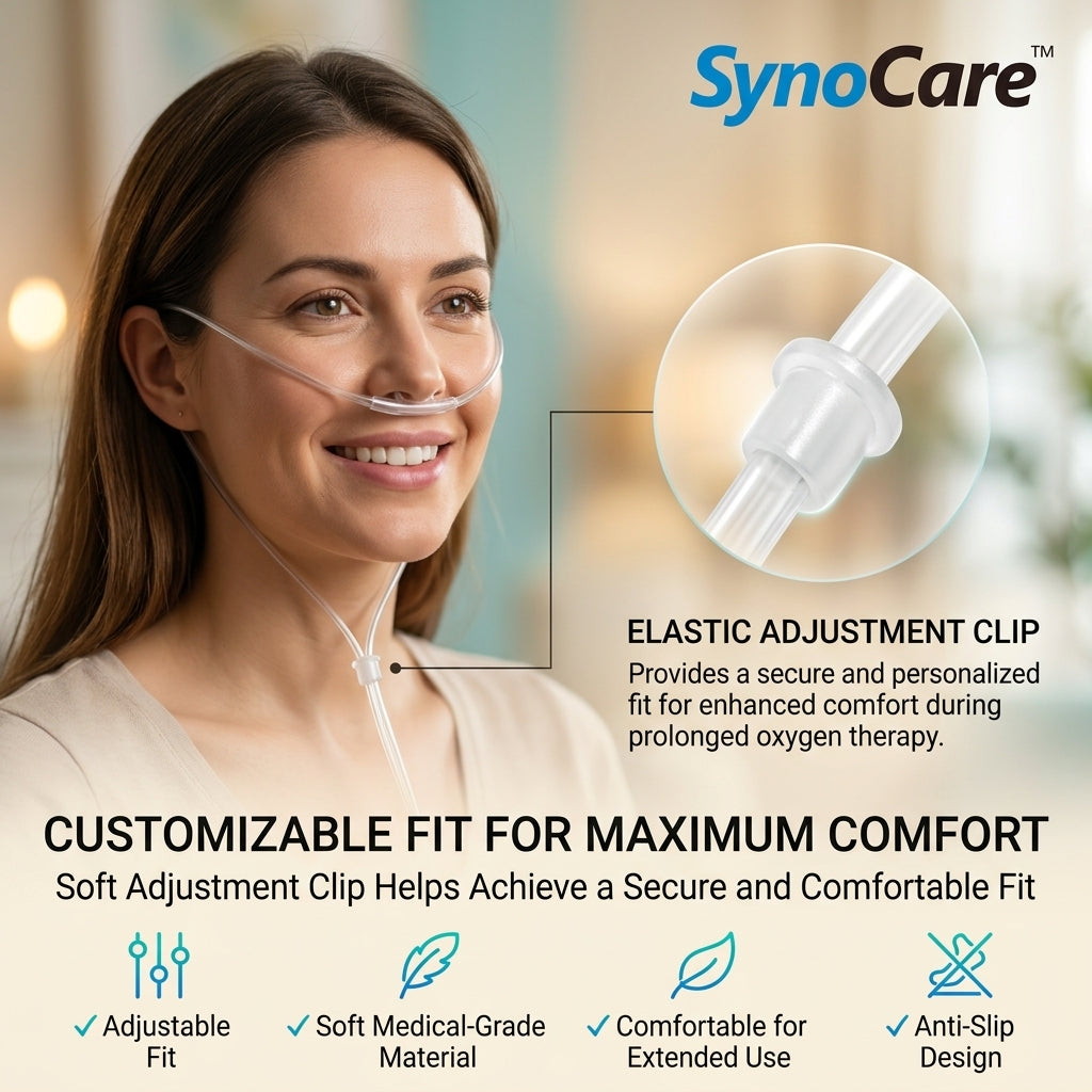 SynoCare Oxygen Nasal Cannula (Pack of 2)