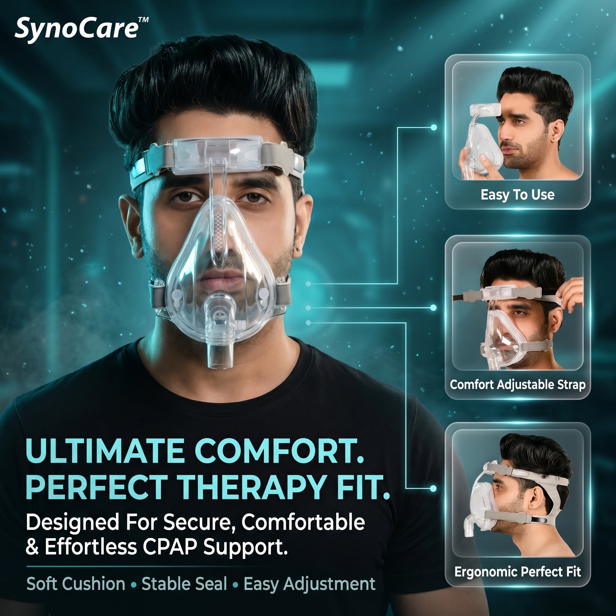 SynoCare Full Face Mask