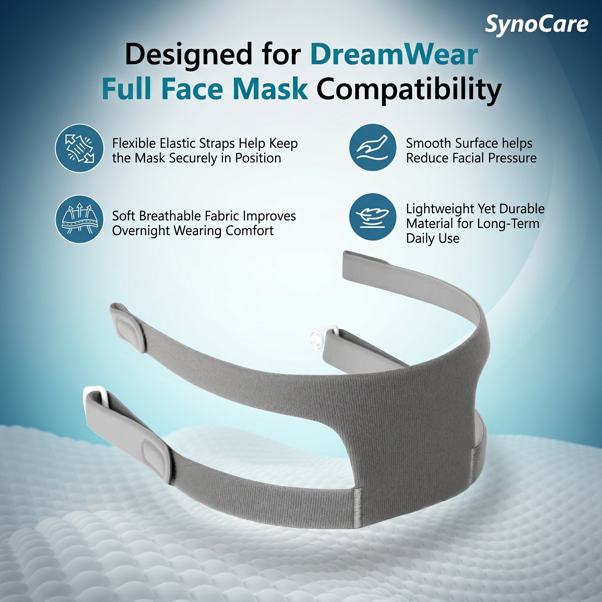 Philips Respironics DreamWear Full Face Mask Headgear
