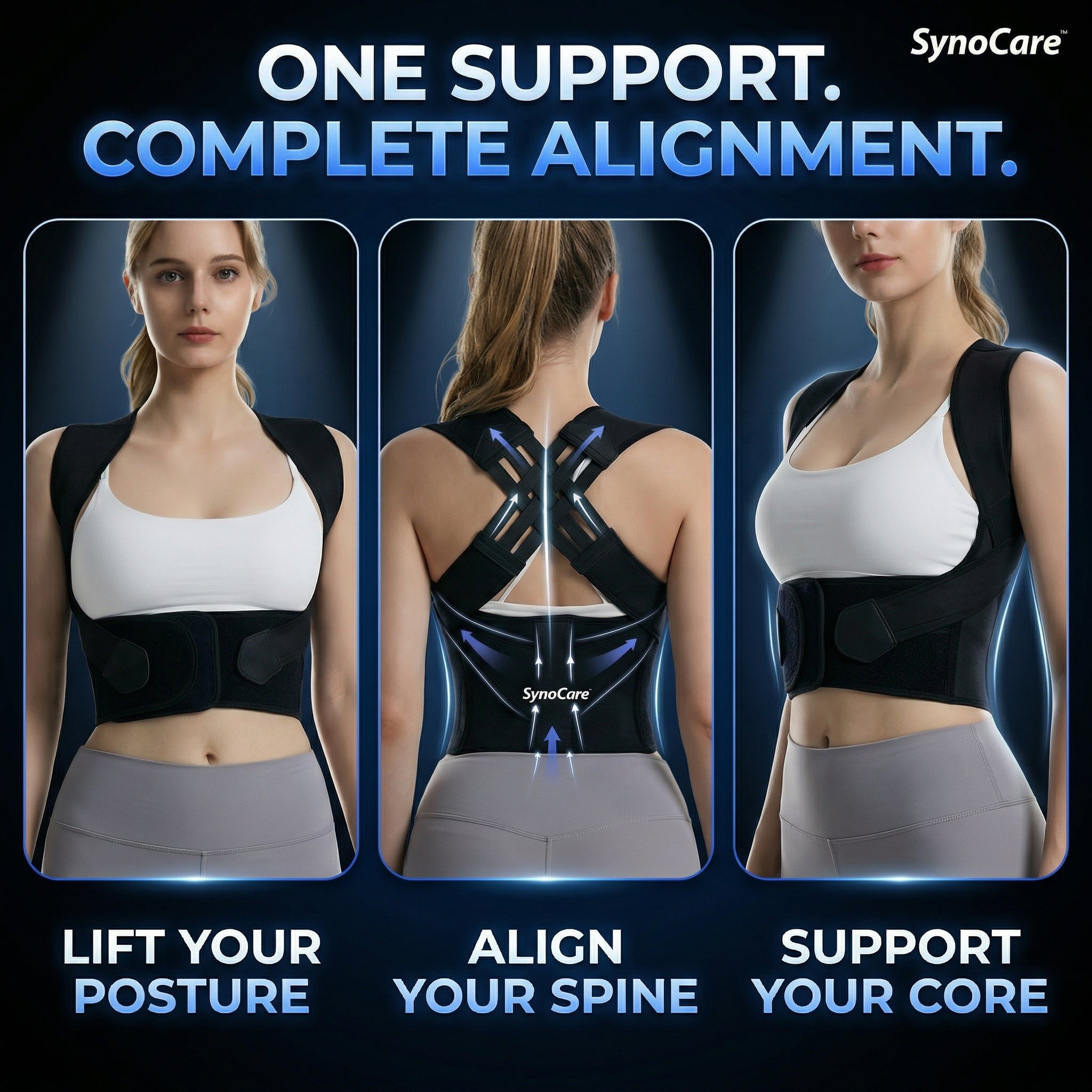SynoCare X-Back Posture Corrector Belt