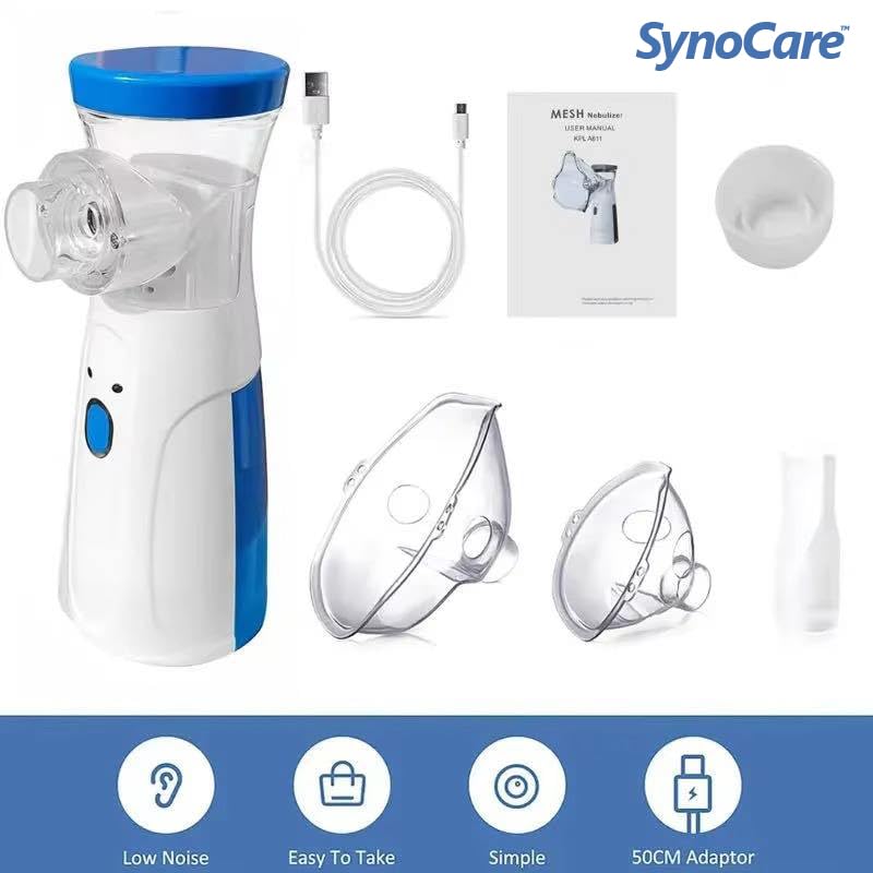 Portable Mesh Nebulizer for Adults & Kids