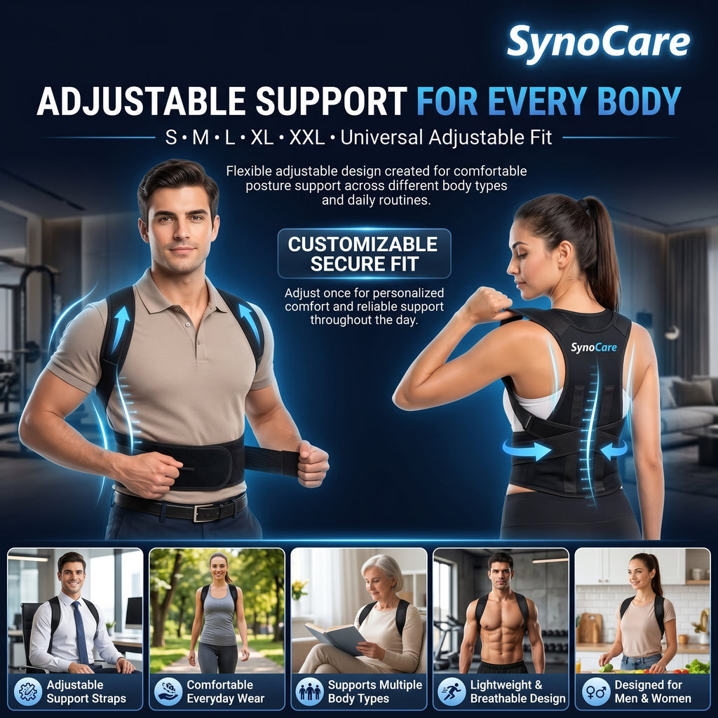 SynoCare Posture Corrector Back Support Belt