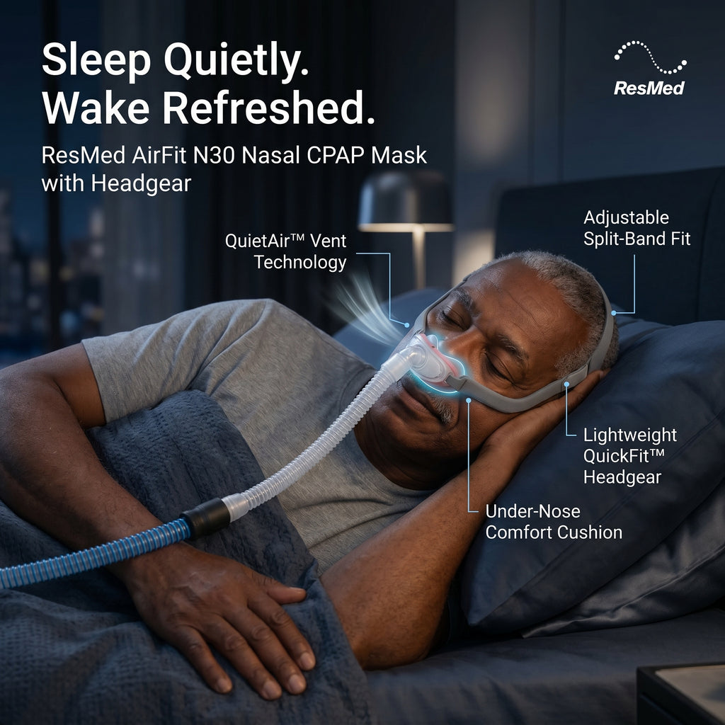 ResMed AirFit N30 Nasal CPAP Mask with Headgear