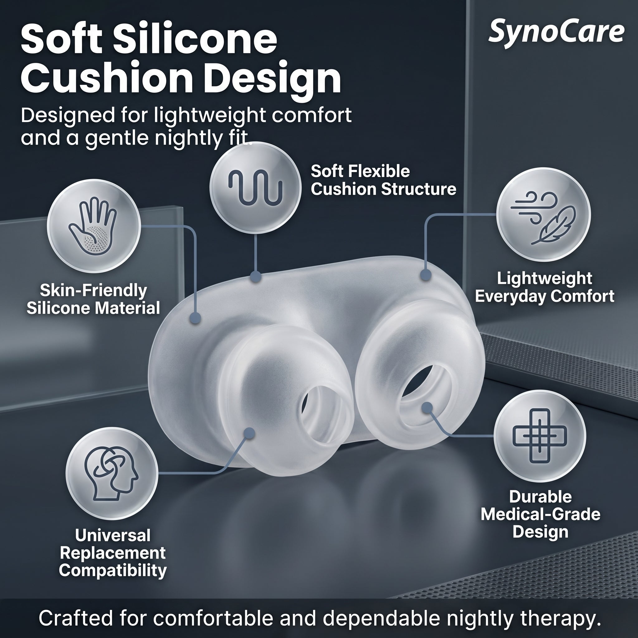 SynoCare Nasal Pillow CPAP Mask