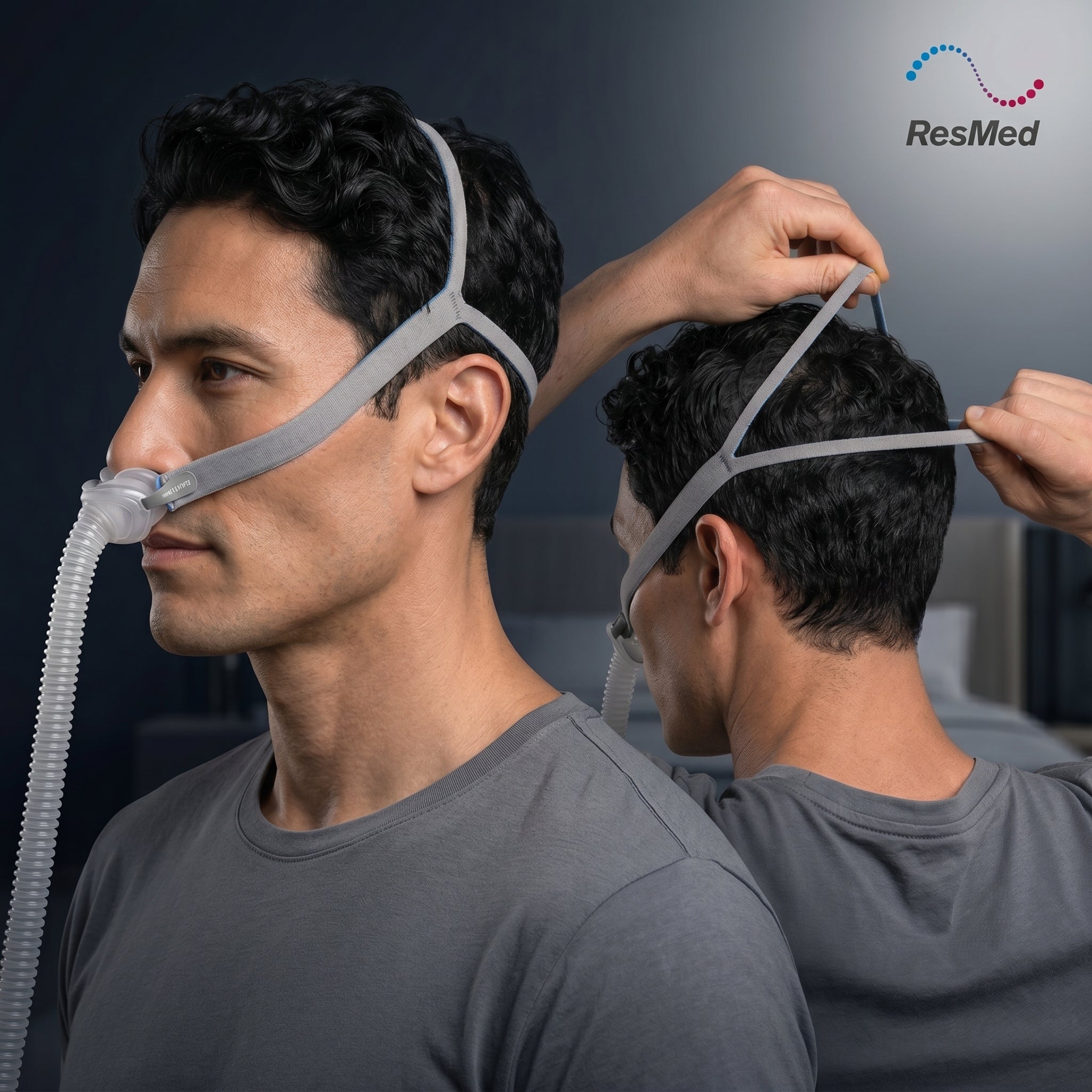 ResMed AirFit P10 Nasal Pillow CPAP Mask with Headgear