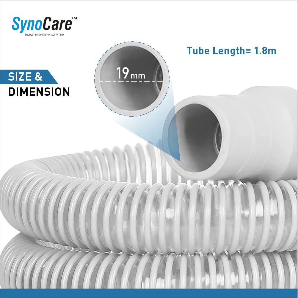 Cpap/Bipap tubing/hospipe, 1.8m/6 feet long