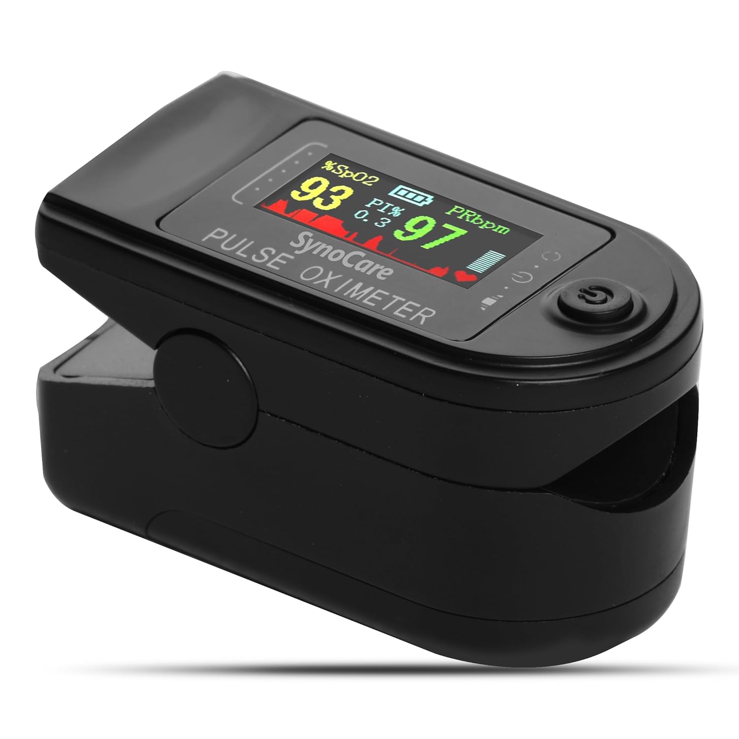 Fingertip Pulse Oximeter, Blood Oxygen Saturation