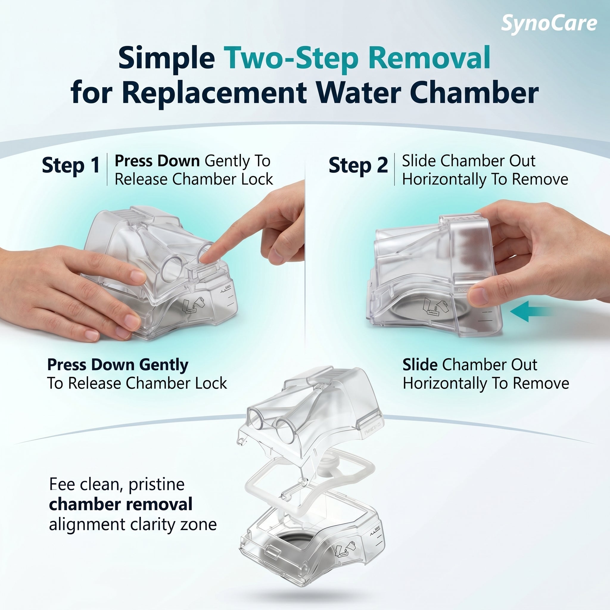 SynoCare Compatible Resmed AirSense 10 CPAP Water Chamber
