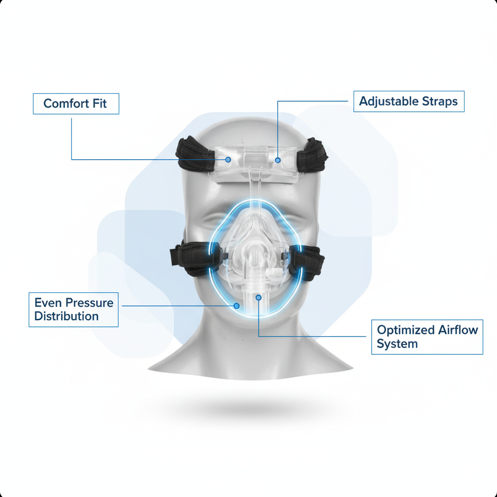 Synocare Nasal Mask for CPAP Machine